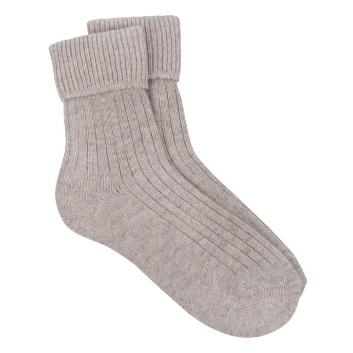 totes toasties® Ladies Cashmere Blend Socks Mink Extra Image 2
